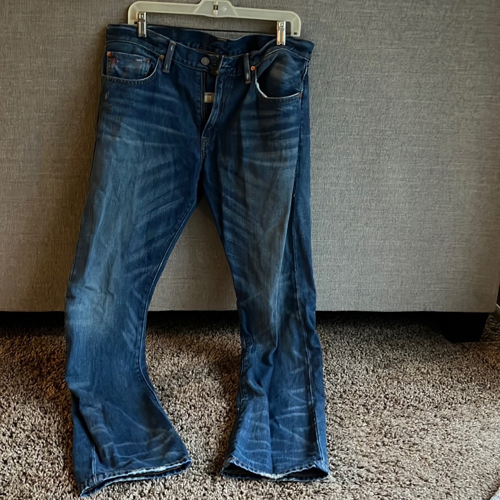 Ralph Lauren Polo Slim Straight Blue Jeans Men’s 33/32